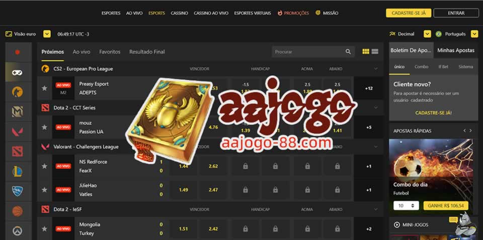Casa de aposta bets